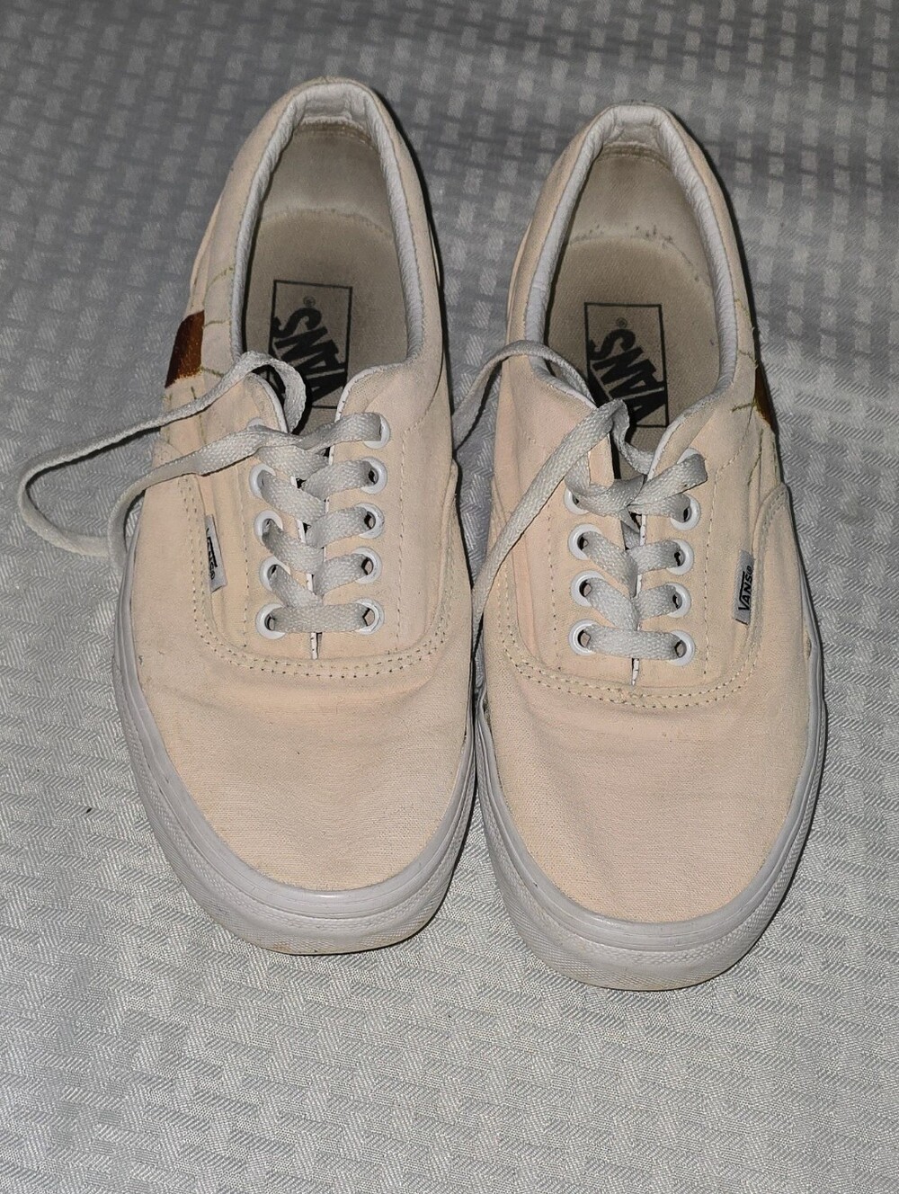Vans Peach Color With Embroidery Sun Sz 7.7